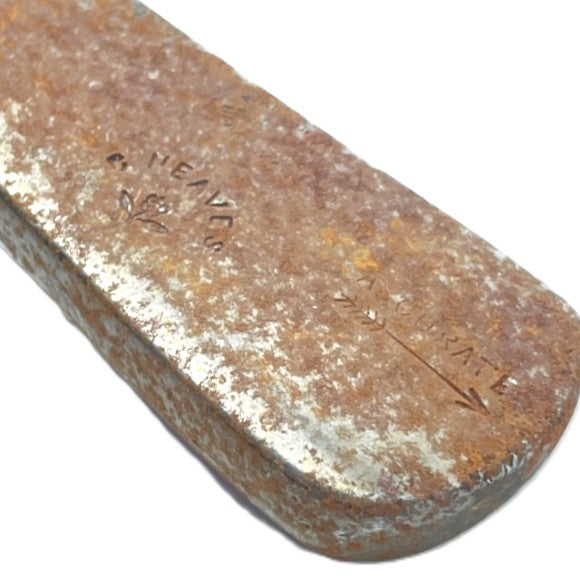 Smooth Face Offset Putting Iron - CH Neaves - c.1908