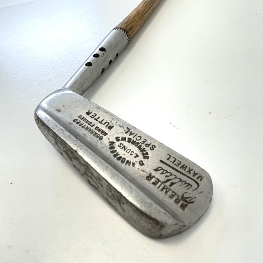 D. Anderson & Sons - Premier Rustless Maxwell Putter - c1920