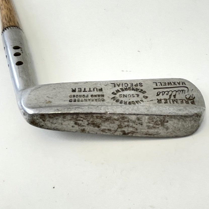 D. Anderson & Sons - Premier Rustless Maxwell Putter - c1920