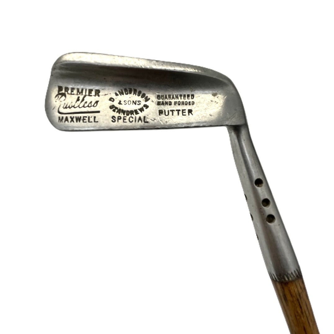 D. Anderson & Sons - Premier Rustless Maxwell Putter - c1920