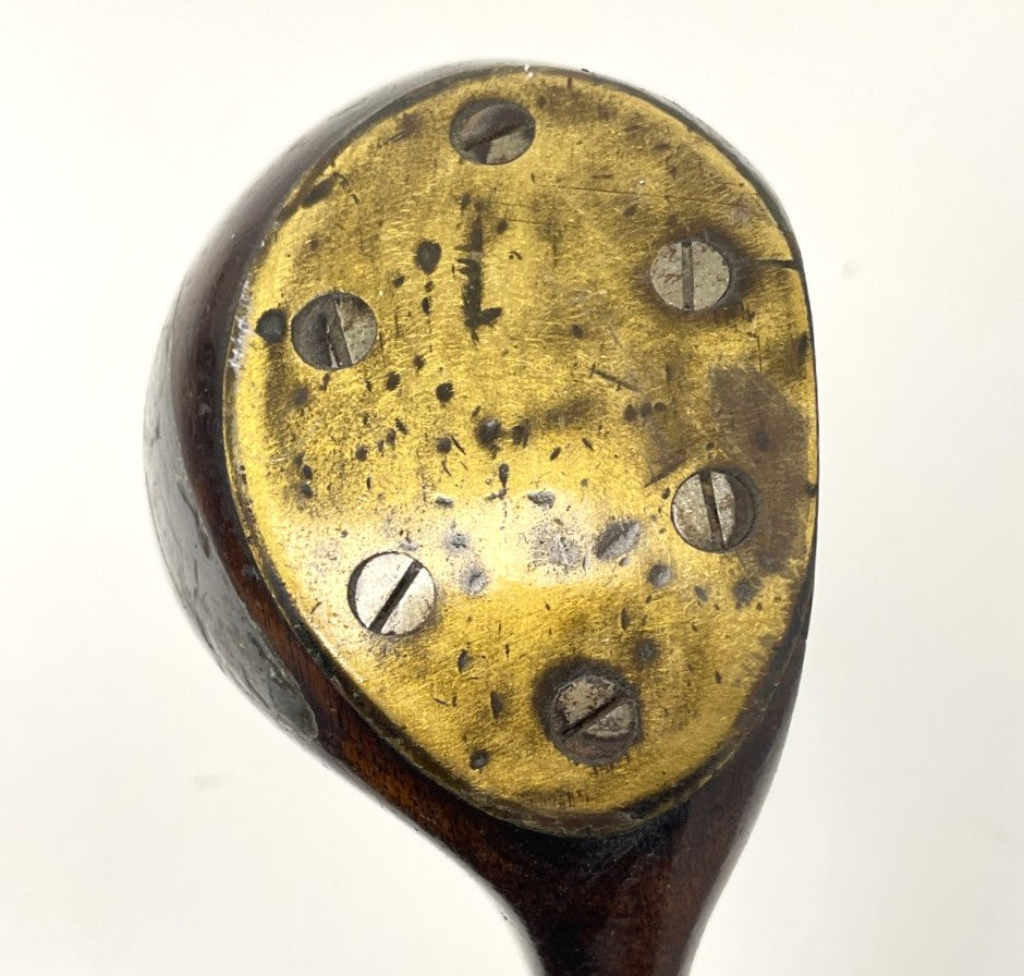 Hickory Shafted Brassie c1920 - R/H