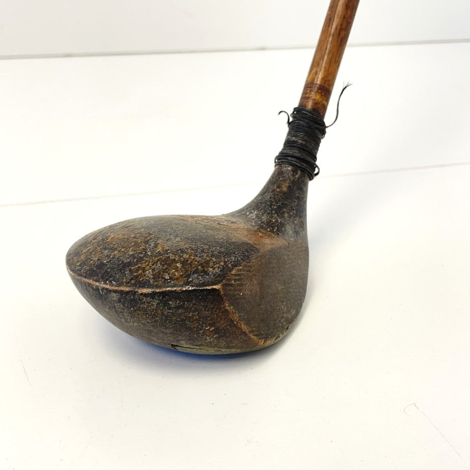 Hickory Shafted Brassie - GEO Pannell Brussels c1915