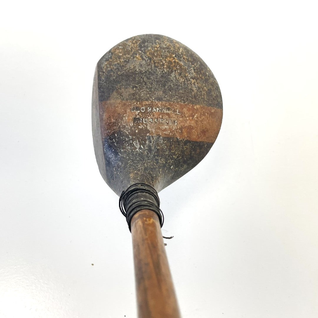 Hickory Shafted Brassie - GEO Pannell Brussels c1915
