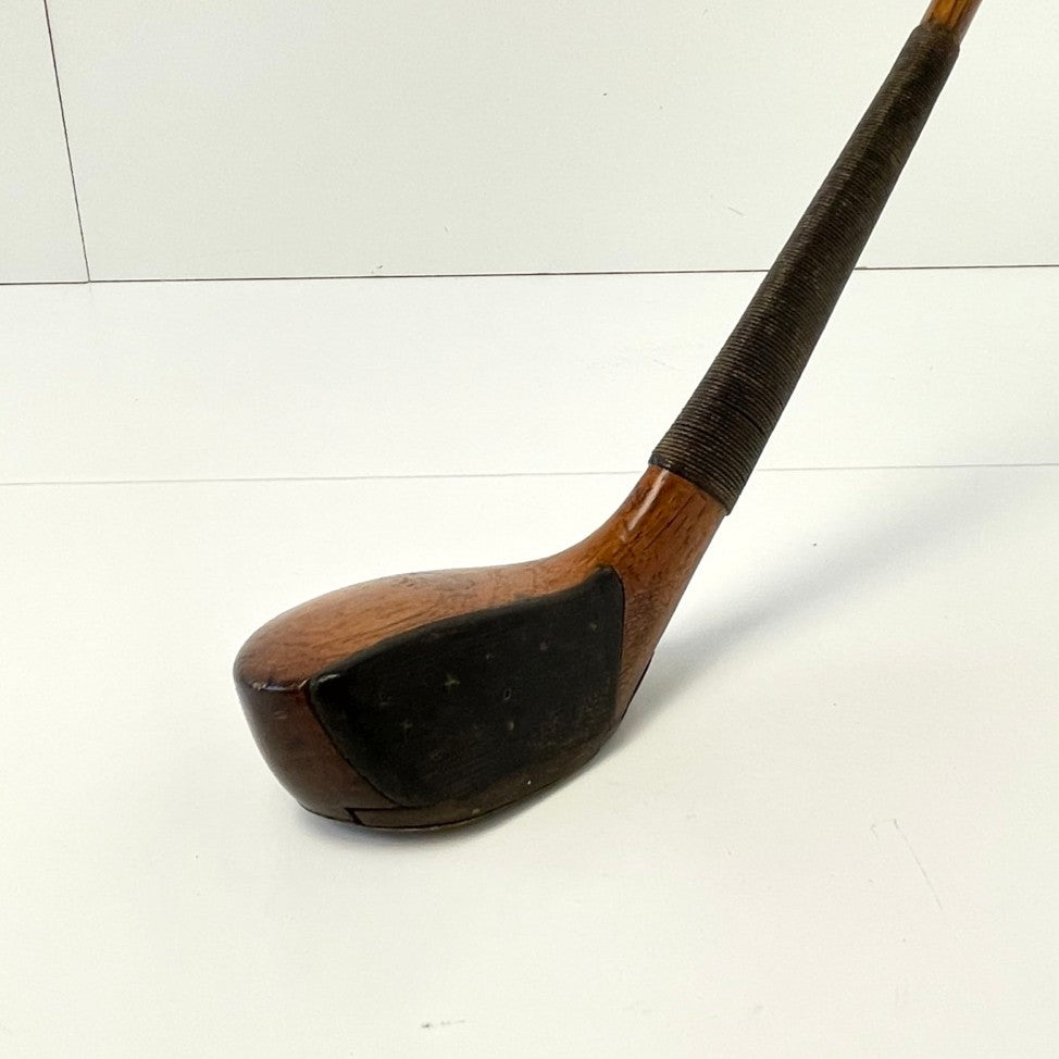 W.M. Park - Compressed Head Brassie - Scare-Head c1890