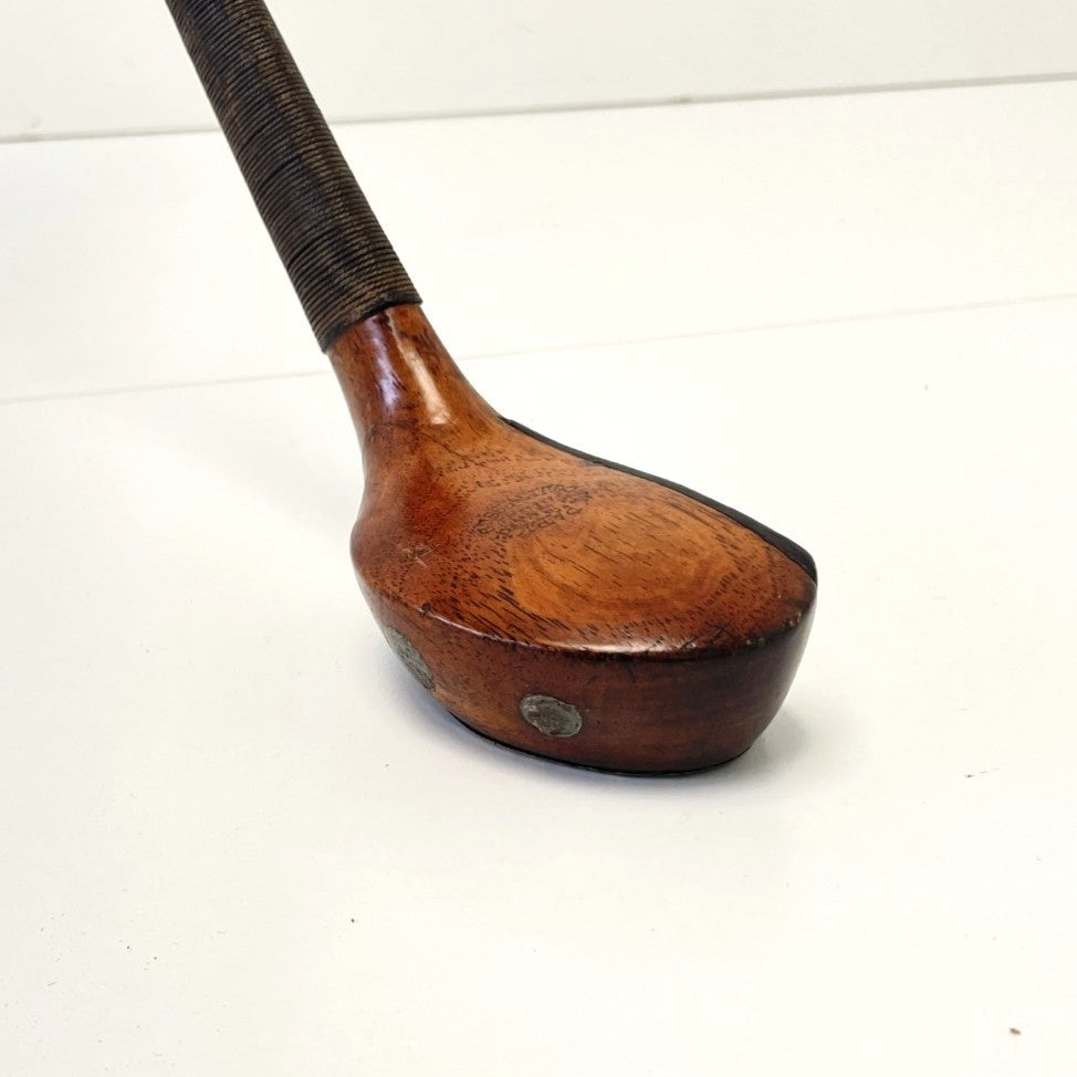 W.M. Park - Compressed Head Brassie - Scare-Head c1890