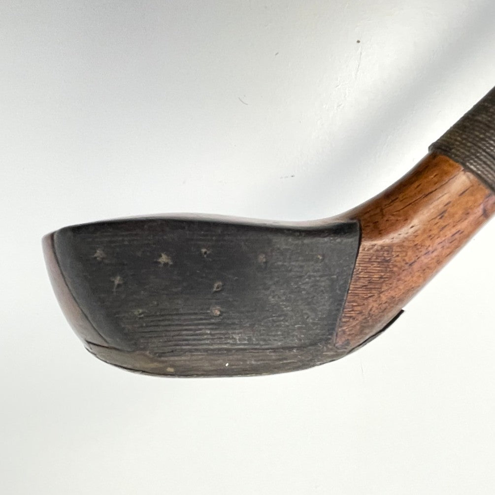 W.M. Park - Compressed Head Brassie - Scare-Head c1890
