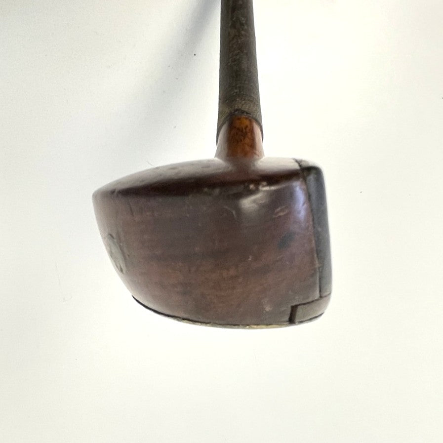 W.M. Park - Compressed Head Brassie - Scare-Head c1890