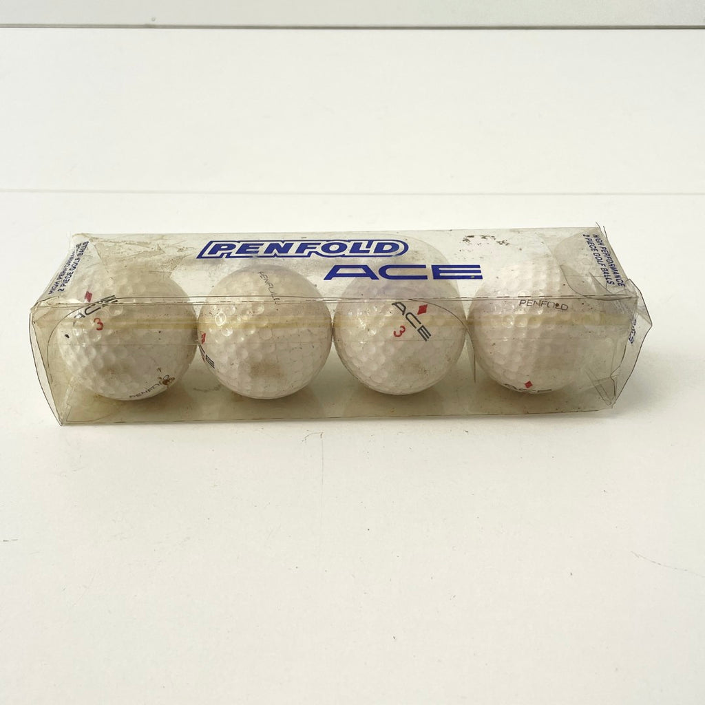 Penfold Ace (2-Piece High Performance) Golf Balls - Sleeve of 4