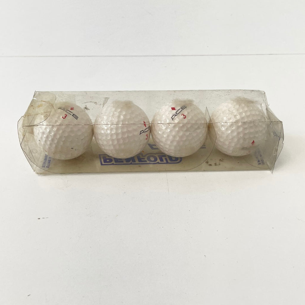 Penfold Ace (2-Piece High Performance) Golf Balls - Sleeve of 4