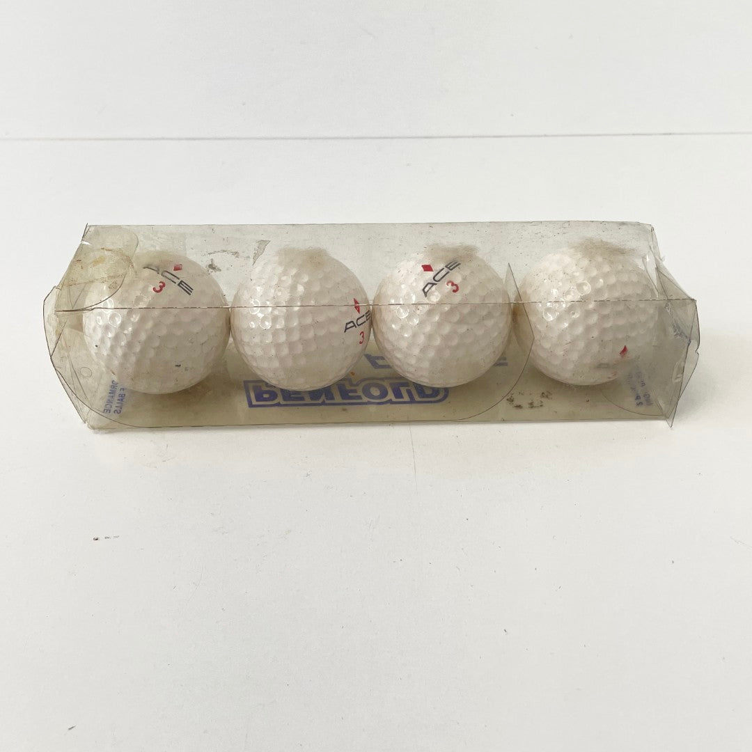 Penfold Ace (2-Piece High Performance) Golf Balls - Sleeve of 4