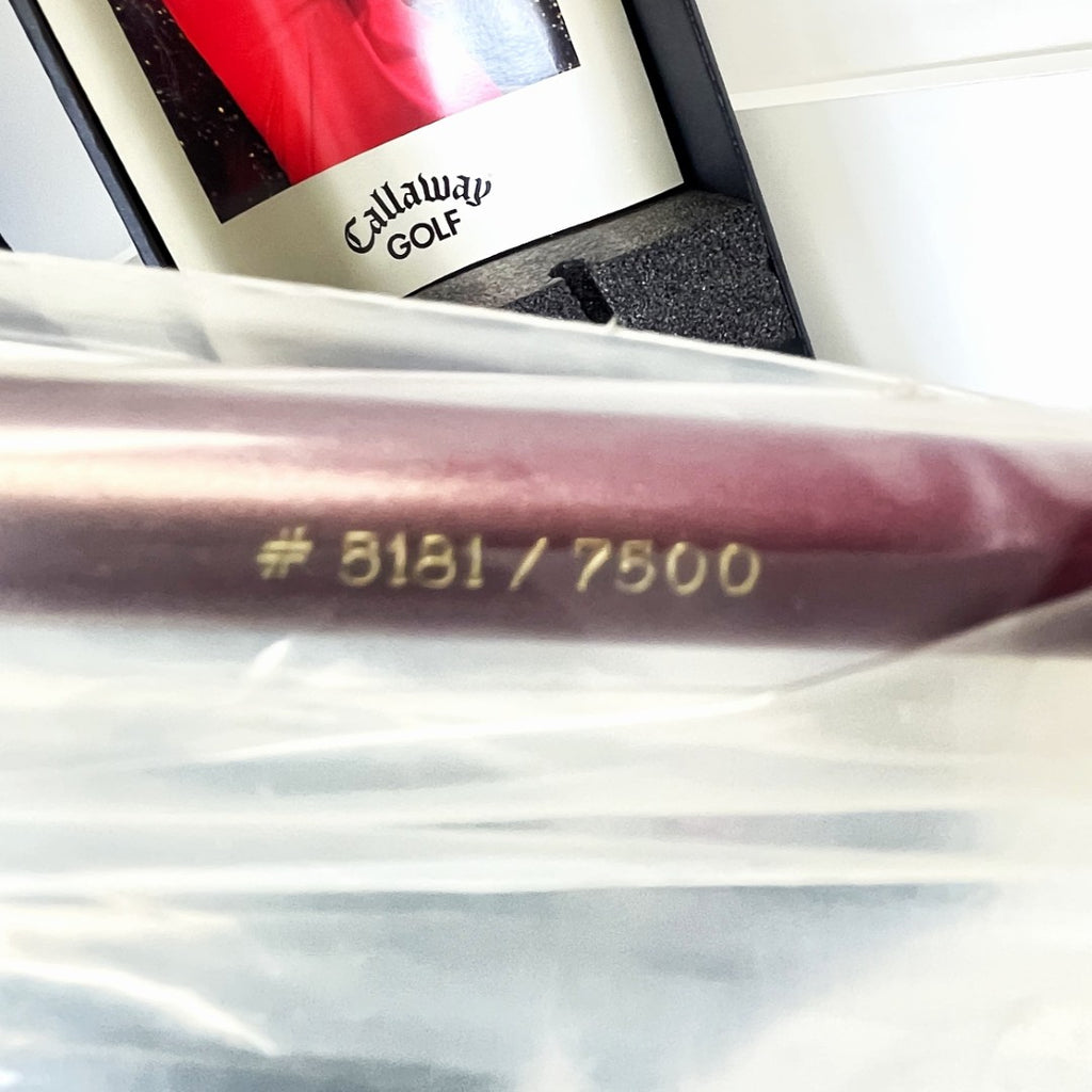 Callaway "Jim Dent" Limited Edition Big Bertha Driver - Boxed & Unused
